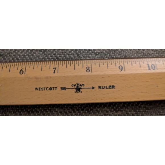 Vintage Westcott 15 Inch Wood Ruler - Picture 1 of 5